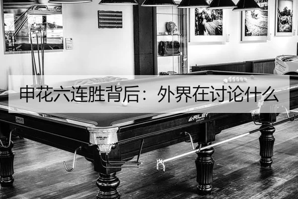 申花六连胜背后：外界在讨论什么 - 6686sports